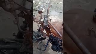 Yamaha Fazer বিক্রি হবে আগুনে পুড়ে গেছে [upl. by Love]