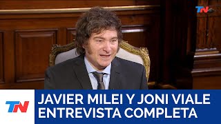 Javier Milei con Joni Viale  Entrevista Completa [upl. by Lirpa]