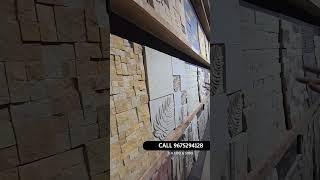 Natural Stone Wall Cladding Ideas For Powder Washrooms Exterior and Outdoor  Tiles bathroom [upl. by Nesyrb]