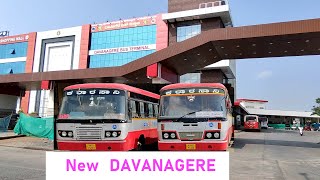 Newly inaugurated Davanagere KSRTC Bus Terminal  ದಾವಣಗೆರೆ [upl. by Adrian]