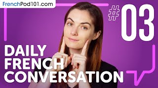 learn about the numbers 1 to 10 in French  Daily French Conversations 03 [upl. by Nirrac]