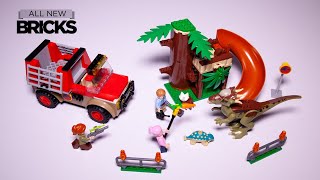 Lego Jurassic World 76939 Stygimoloch Dinosaur Escape Speed Build [upl. by Tracy]