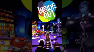 INSIDE OUT Movie Ride Roller Coaster  Sneak Peak 1 shorts [upl. by Kavanaugh]