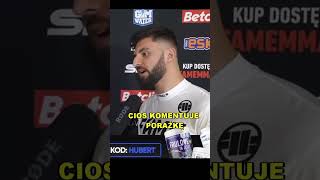 ADRIAN CIOS KOMENTUJE PORAŻKĘ Z OŚWIECIŃSKIM NA FAME MMA [upl. by Dixil953]