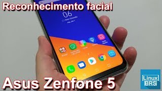 Asus Zenfone 5  Reconhecimento Facial [upl. by Onitsirc]