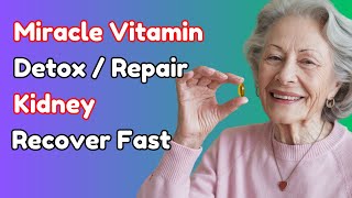 The Miracle Vitamin That Detoxes and Repairs Your Kidneys [upl. by Ainolloppa]