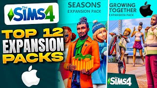 Top 12 Best Sims 4 Expansion Packs for Mac [upl. by Erdne]