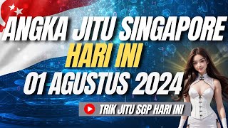 PREDIKSI SGP HARI INI KAMIS 01 AGUSTUS 2024  BOCORAN TOGEL SINGAPURA HARI INI  RUMUS SGP HARI INI [upl. by Crichton]