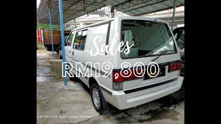 USED VAN NISSAN VANETTE C22 15L MT 2009 PANEL LOW ROOF [upl. by Aerdnaid136]