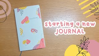 starting a new journal Midori B6 Slim grid 🌷  journal with me first entry ✨ [upl. by Linette]