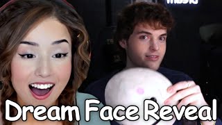 Streamers React to DREAMs Official FACE REVEAL [upl. by Giarla250]