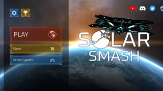 SOLAR SMASH WEAPONS UPDATE Planet Smash Mode [upl. by Acnairb]