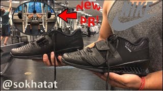 Nike Romaleos 3 Review  Squatting Heavy Weights [upl. by Terese]