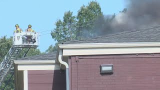 Little Rock apartment complex fire forces residents to find new homes [upl. by Thordia]