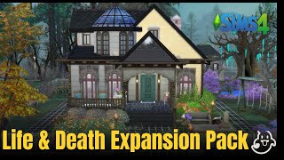 Life and Death Expansion Pack  Sims 4  Speed build  no CC [upl. by Jillana]