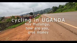 cycling through Uganda  a Story of hey Muzungu Part 1 [upl. by Tristis]