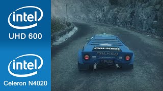 Dirt 3 Gameplay Intel UHD 600  Intel Celeron N4020 [upl. by Lleret599]