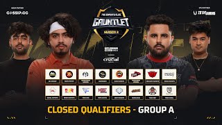 TEC GAUNTLET SEASON 2  BGMI  CLOSED QUALIFIERS GROUP A  DAY 1 [upl. by Bilac]