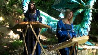 Nothing Else Matters by Metallica Dizzi Emily Hammered Dulcimer Duo [upl. by Aehtorod]