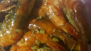 Cooking Shrimp With Sprite Star Margarine and Oyster Sauce [upl. by Yllac903]