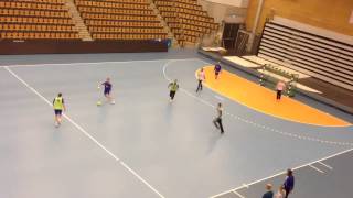 Handbollslandslaget tränar fotboll [upl. by Selmner]