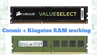 RAM Upgrade different Brand with proof [upl. by Ettesoj]