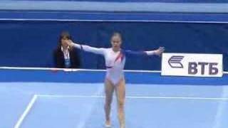 Afanasyeva Ksenia RUS FX EF Moscow World Cup 2008 [upl. by Petey625]