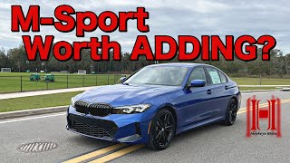 2024 BMW 330i Sedan is the M Sport Package Worth It All Specs amp Test Drive [upl. by Gewirtz]