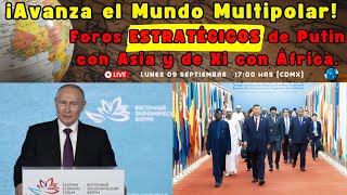 ¡Avanza el mundo multipolar Foros ESTRATÉGICOS de Putin con Asia y de Xi con ÁfricaAlfredo Jalife [upl. by Schuman]