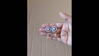 DIY earrings making ❤️❤️ how to make earrings shorts viralshorts diy earrings [upl. by Unhsiv]