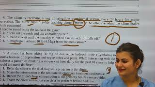 MCQ OF ALCOHOL ABUSE NCLEX nclexnursing education english [upl. by Ydderf]