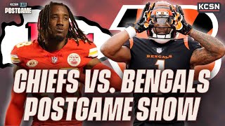 Chiefs vs Bengals LIVE Postgame Show  Chiefs News Analysis Highlights and MORE [upl. by Eatnahc]