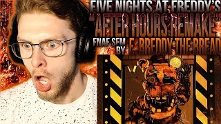 Vapor Reacts 867  SFM FNAF SONG REMAKE ANIMATION quotAfter Hoursquot by E Breddy The Bread REACTION [upl. by Nosbig846]