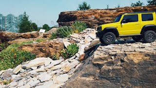 Kyosho MINI Z 4x4 Suzuki Jimny  Scale Crawler Adventure [upl. by Enaelem]