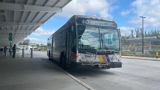 Broward County Transit Ride OnBoard 2022 Gillig BRT 40’ 2209 [upl. by Cini]