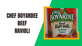 Chef Boyardee Beef Ravioli [upl. by Zwick191]