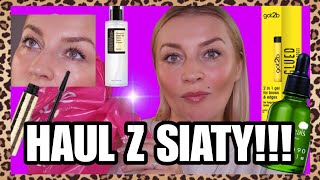 🔴 OMG NAJLEPSZY TUSZ DO RZĘS żelazko pod oczy pielęgnacja koreańska HAUL PROMOCJE HEBE  GRWM [upl. by Barstow]