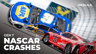 NASCAR BLOWOVER CRASHES 1 Gen 7 Edition  BeamNG Drive [upl. by Ashwin]