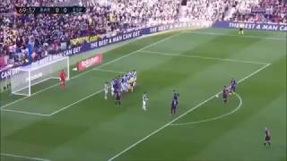 Panenka Freekick Goal By Lionel Messi With Ray Hudson commentatory ● Inventer Of Panenka Freekick [upl. by Anirbac839]