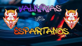 cyphers VALKIRIAS vs ESPARTANOS [upl. by Aillicsirp]