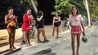 How is Thailand Now Pattaya Beach Road Freelancers  August 2024 [upl. by Athal]