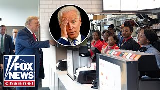 ‘The Five’ Trump orders milkshakes while Biden lashes out [upl. by Haas]