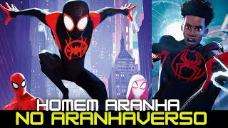 HOMEM ARANHA NO ARANHAVERSO 2018 FILME DE AÇÃO REVIEW COMPLETO Shameik Moore SPIDERMAN MOVIE FACTS [upl. by Ahsena]