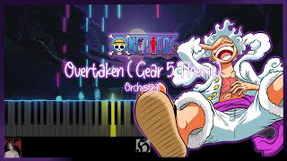 Overtaken  Gear 5 Theme Drum of Liberation One Piece Epic Version Sheet Music  Cover by Verlette [upl. by Nossila]