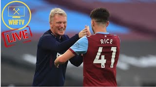 Friday Night Pint LIVE  Moyes will fight to keep Rice Weekly Review amp Rumours COYI [upl. by Anaira]