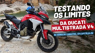 Por aí  Multistrada V4s 2022 em 4 roteiros de CapitólioMG [upl. by Careaga725]