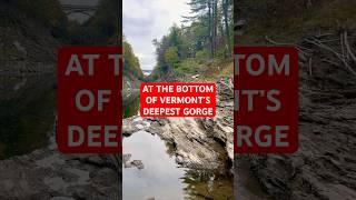 Quechee Gorge  Vermont vermonttravel hikinglife shorts [upl. by Marylinda]