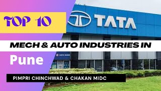 TOP 10 Mechanical and Automobile Companies in pune  Top mechanical Industries in Chakan [upl. by Toomay]