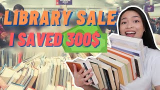 MY FIRST LIBRARY BOOK SALE  Used Books Haul [upl. by Harcourt440]