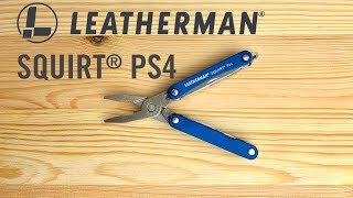 LEATHERMAN SQUIRT PS4 Review EDC4K [upl. by Moises]